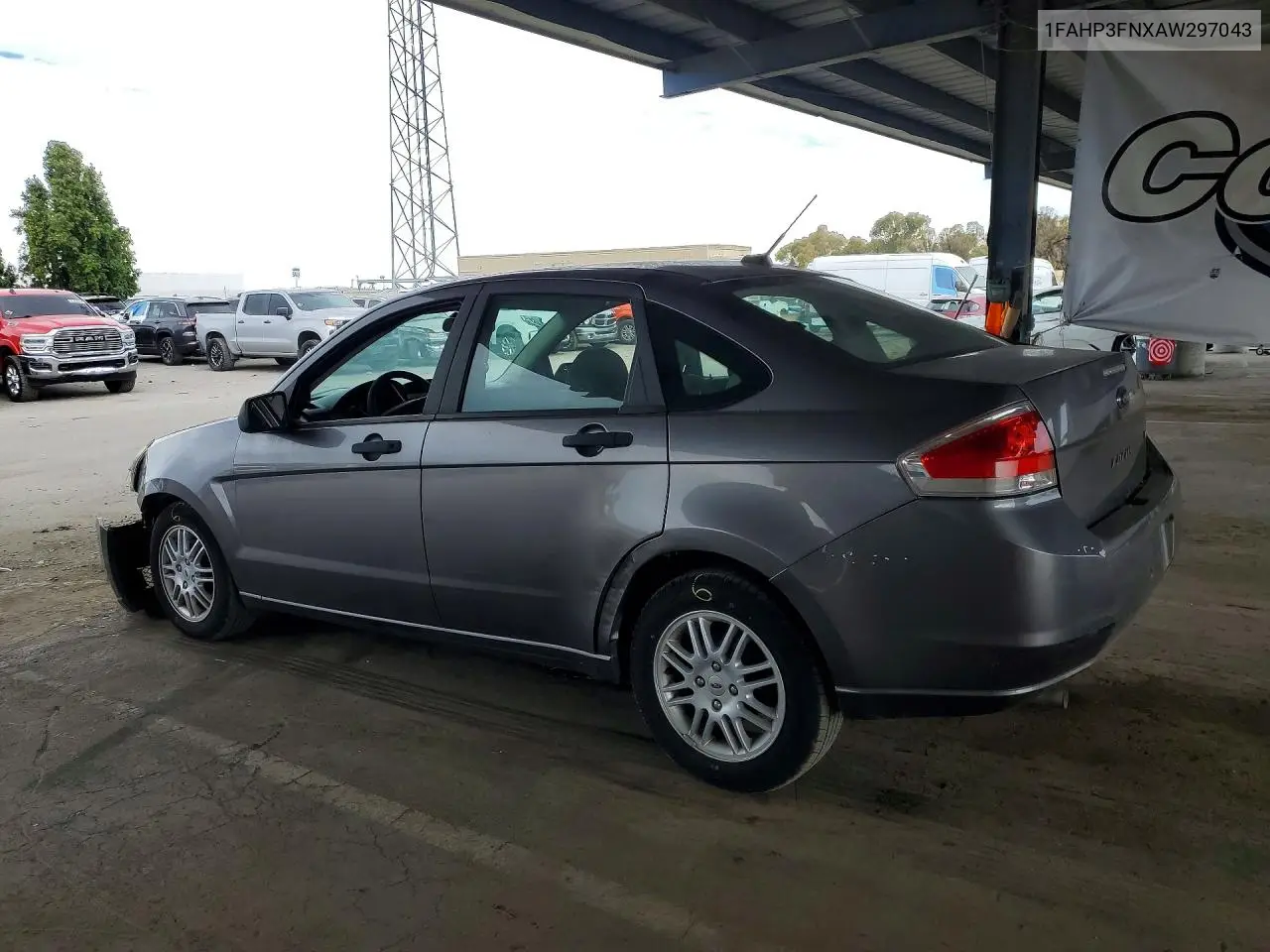 2010 Ford Focus Se VIN: 1FAHP3FNXAW297043 Lot: 61517956