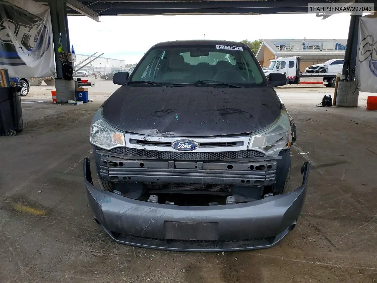 2010 Ford Focus Se VIN: 1FAHP3FNXAW297043 Lot: 61517956