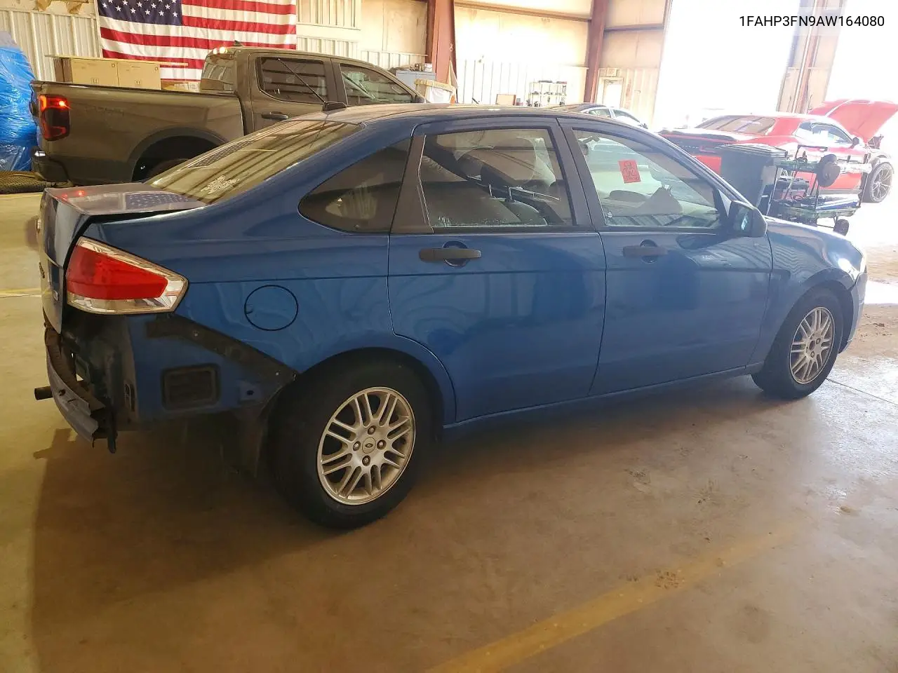 2010 Ford Focus Se VIN: 1FAHP3FN9AW164080 Lot: 61708036