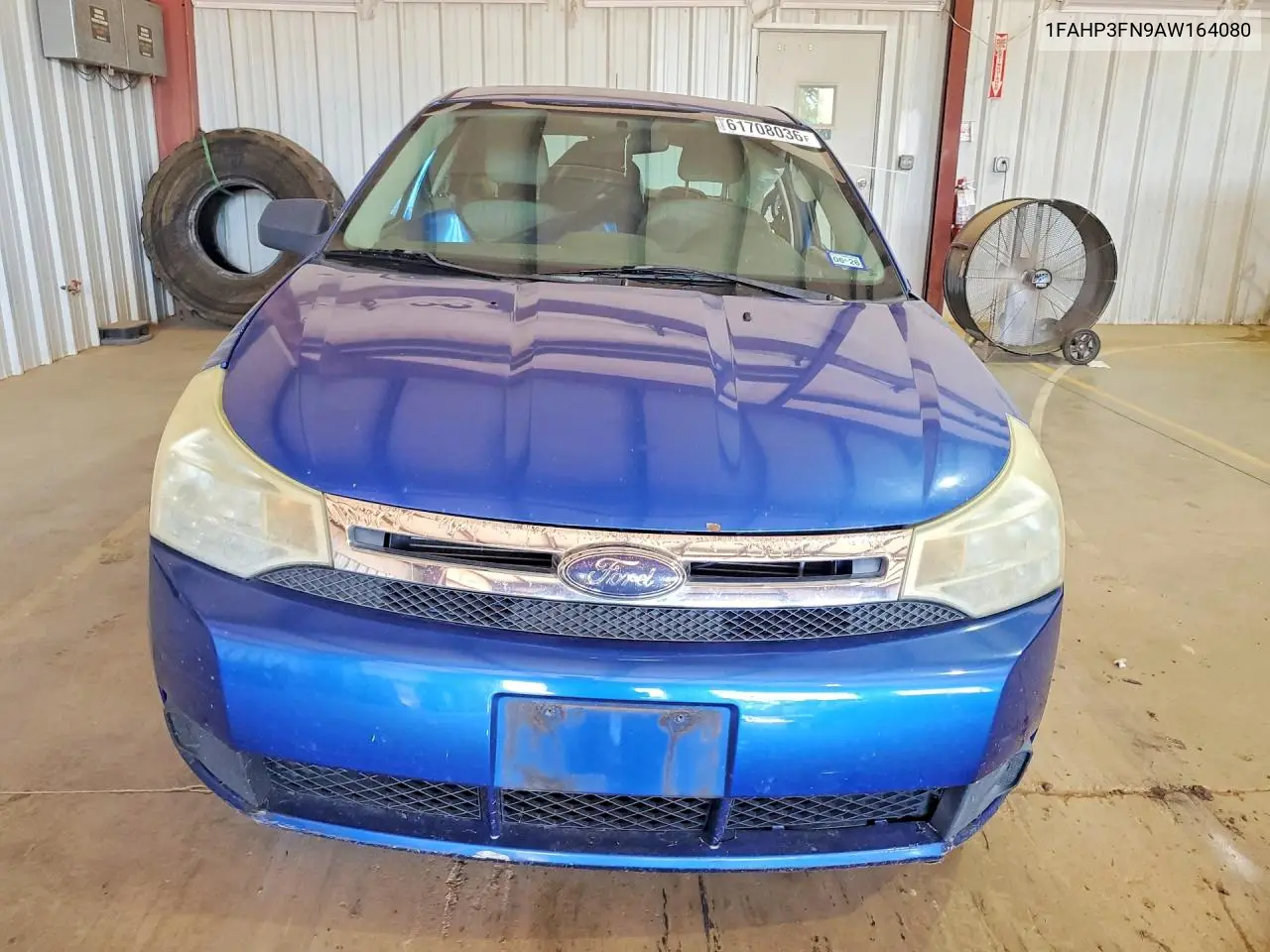 2010 Ford Focus Se VIN: 1FAHP3FN9AW164080 Lot: 61708036