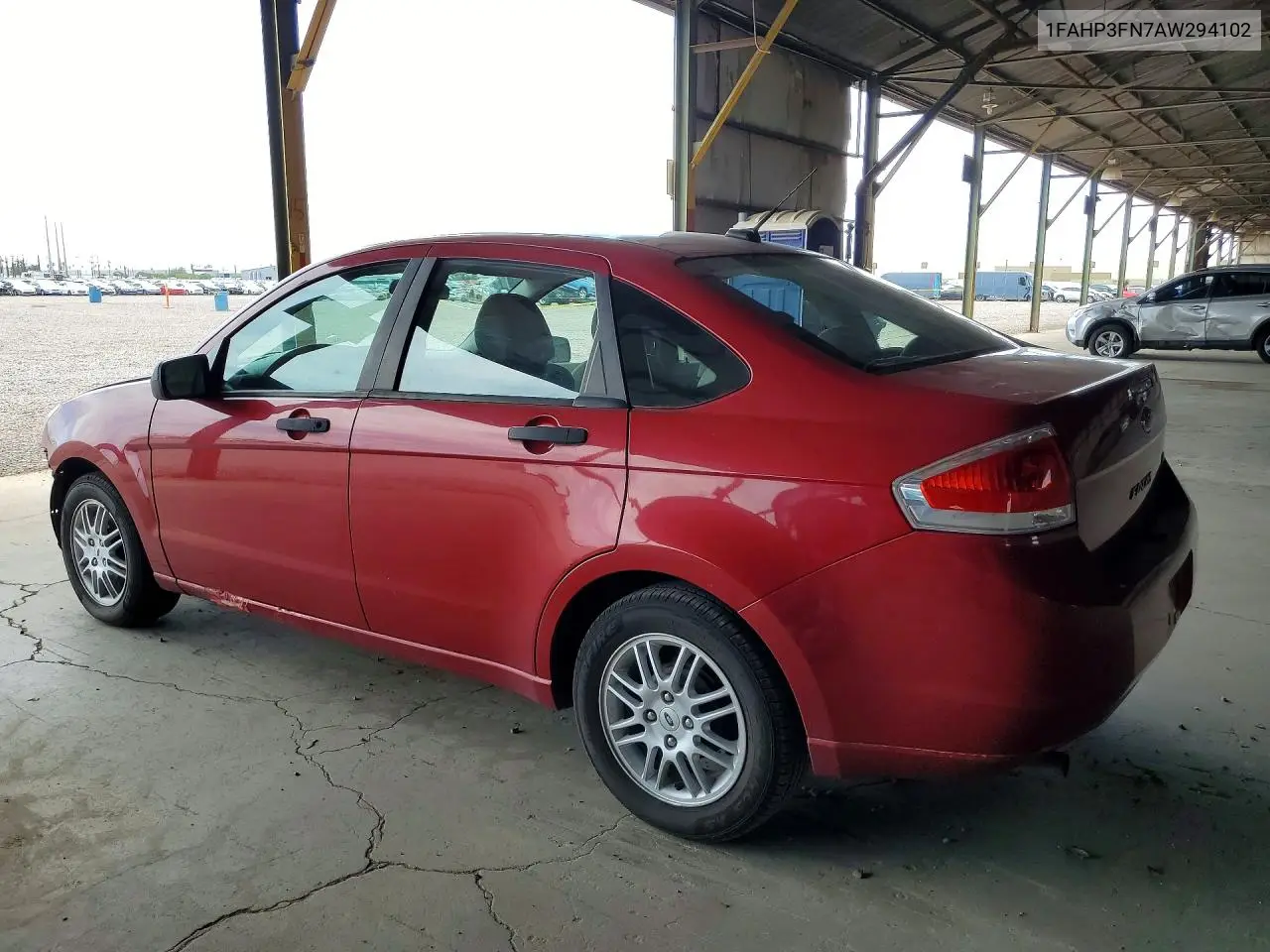 2010 Ford Focus Se VIN: 1FAHP3FN7AW294102 Lot: 61943786