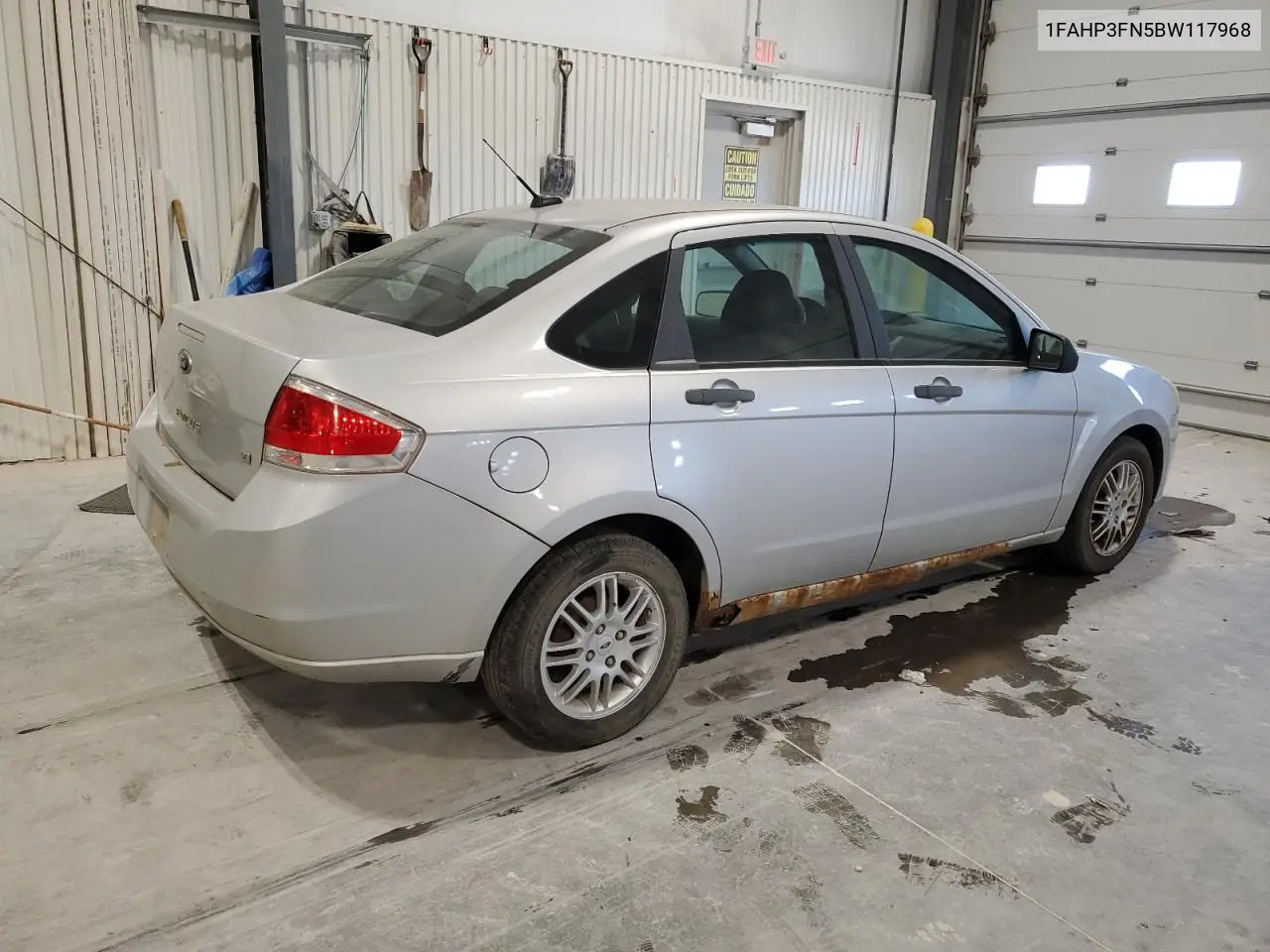 1FAHP3FN5BW117968 2011 Ford Focus Se