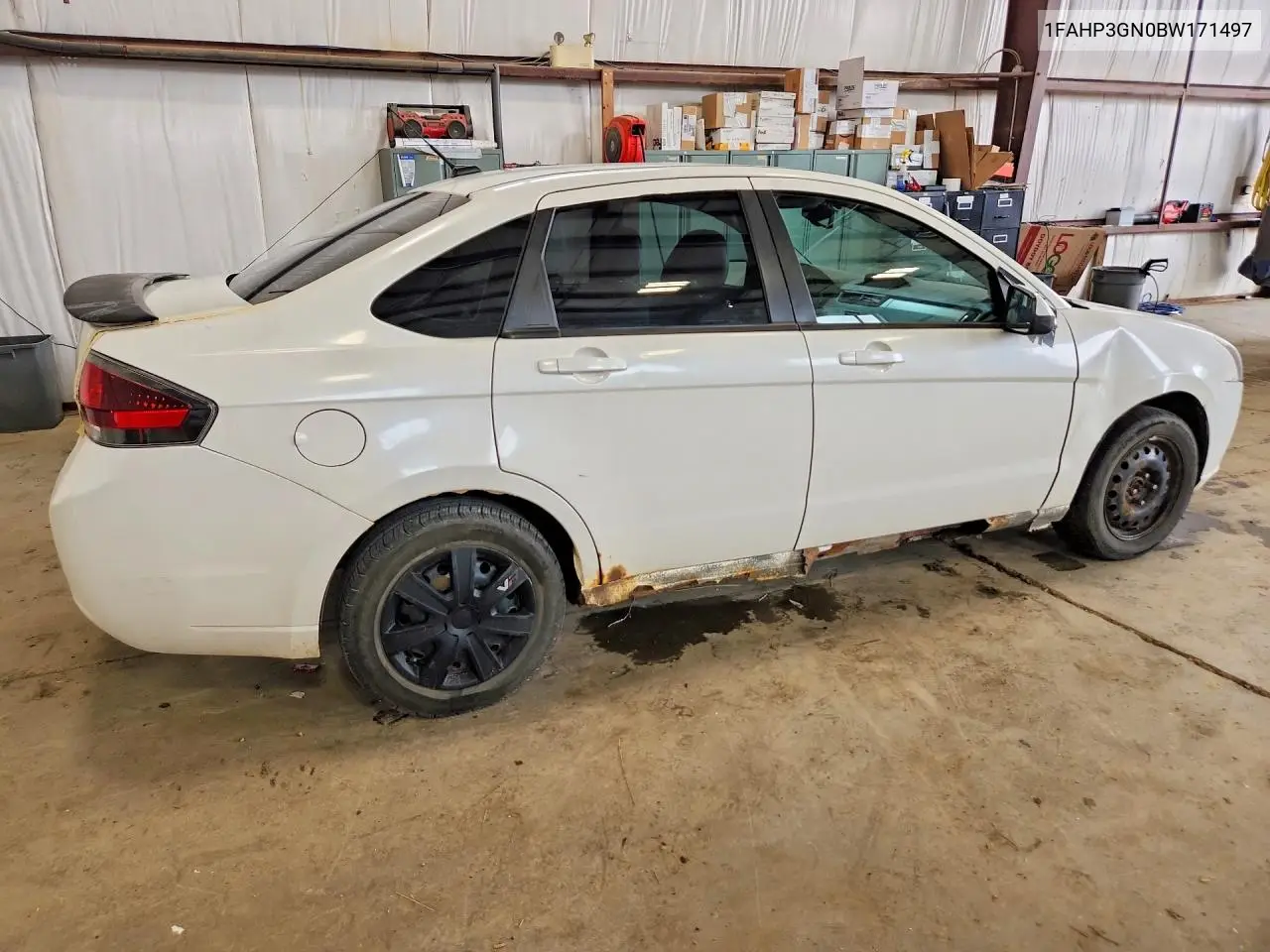 2011 Ford Focus Ses VIN: 1FAHP3GN0BW171497 Lot: 61812576