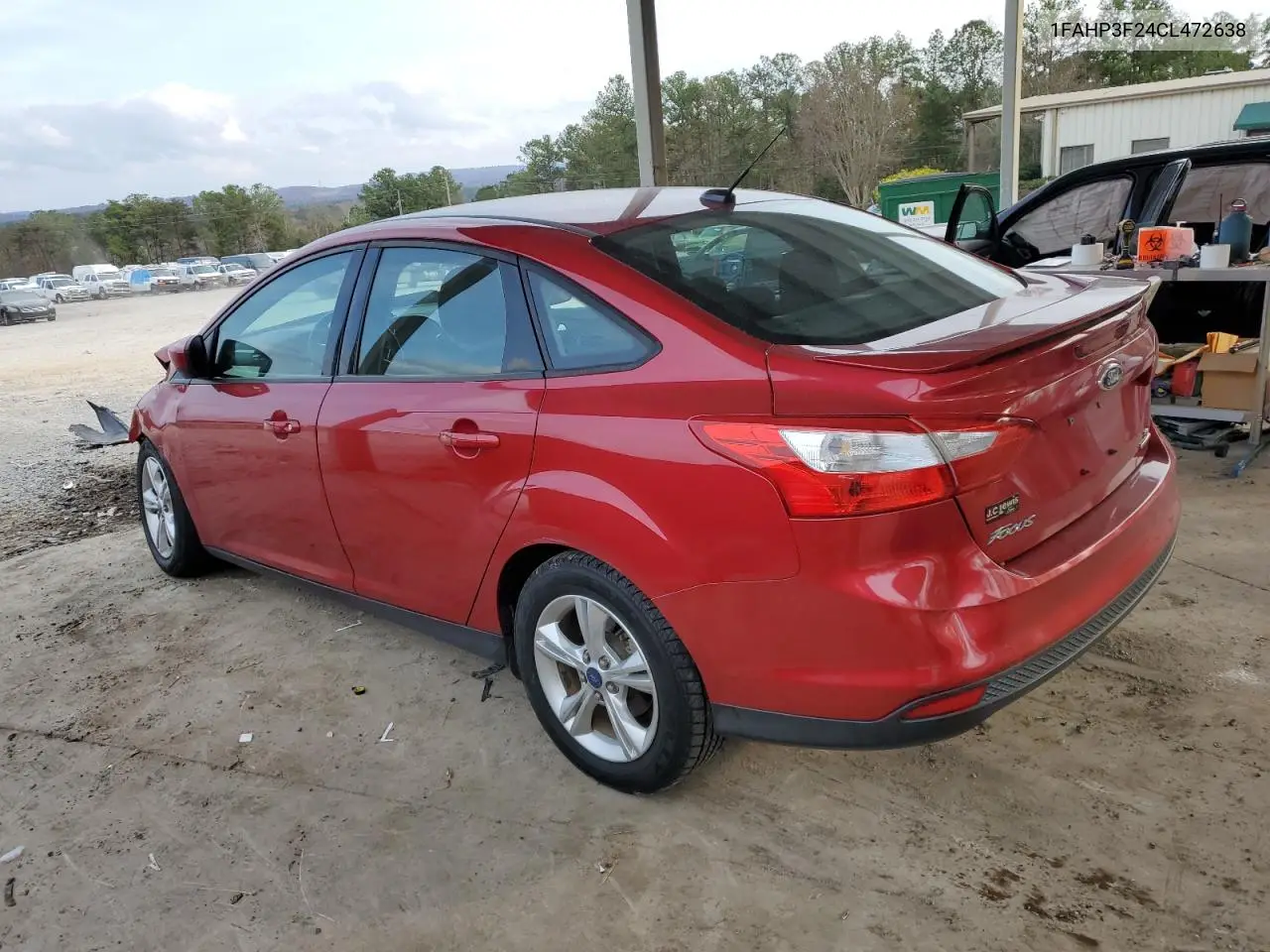 1FAHP3F24CL472638 2012 Ford Focus Se