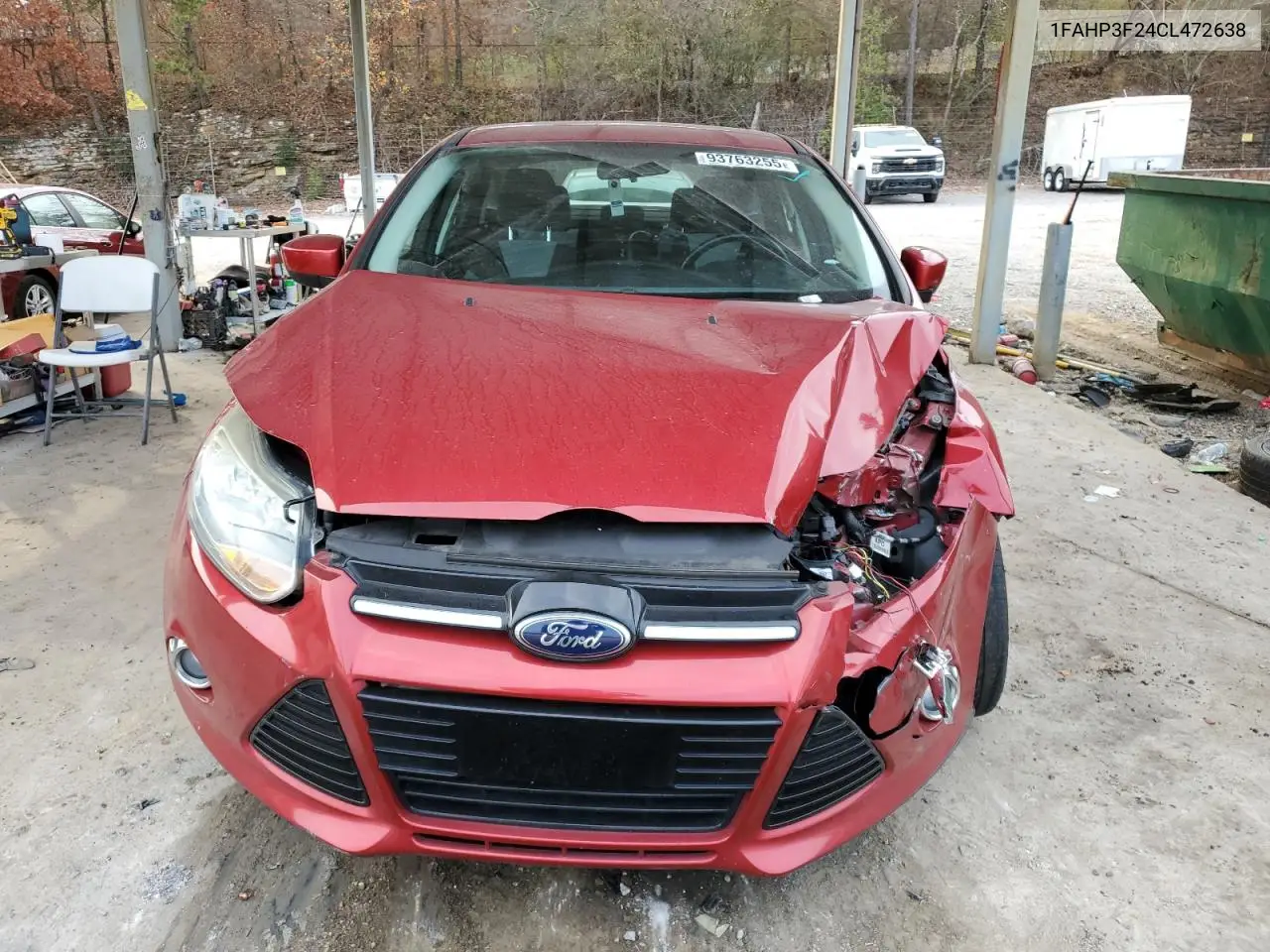 1FAHP3F24CL472638 2012 Ford Focus Se