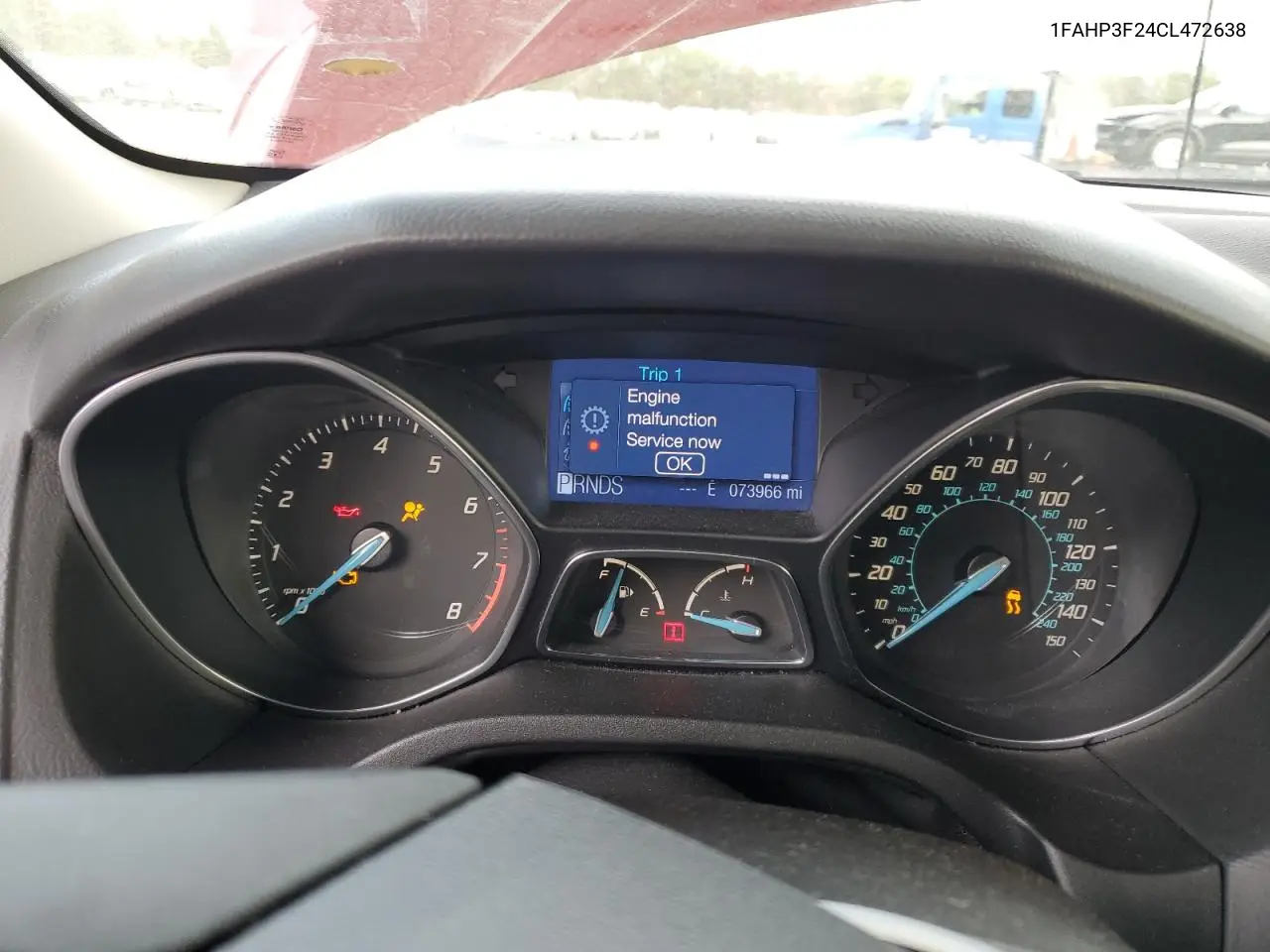 1FAHP3F24CL472638 2012 Ford Focus Se