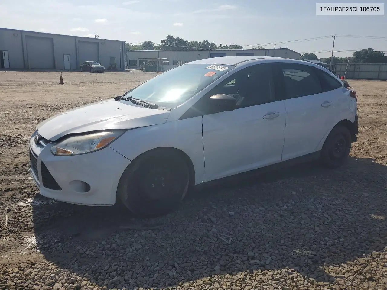 2012 Ford Focus Se VIN: 1FAHP3F25CL106705 Lot: 56527116