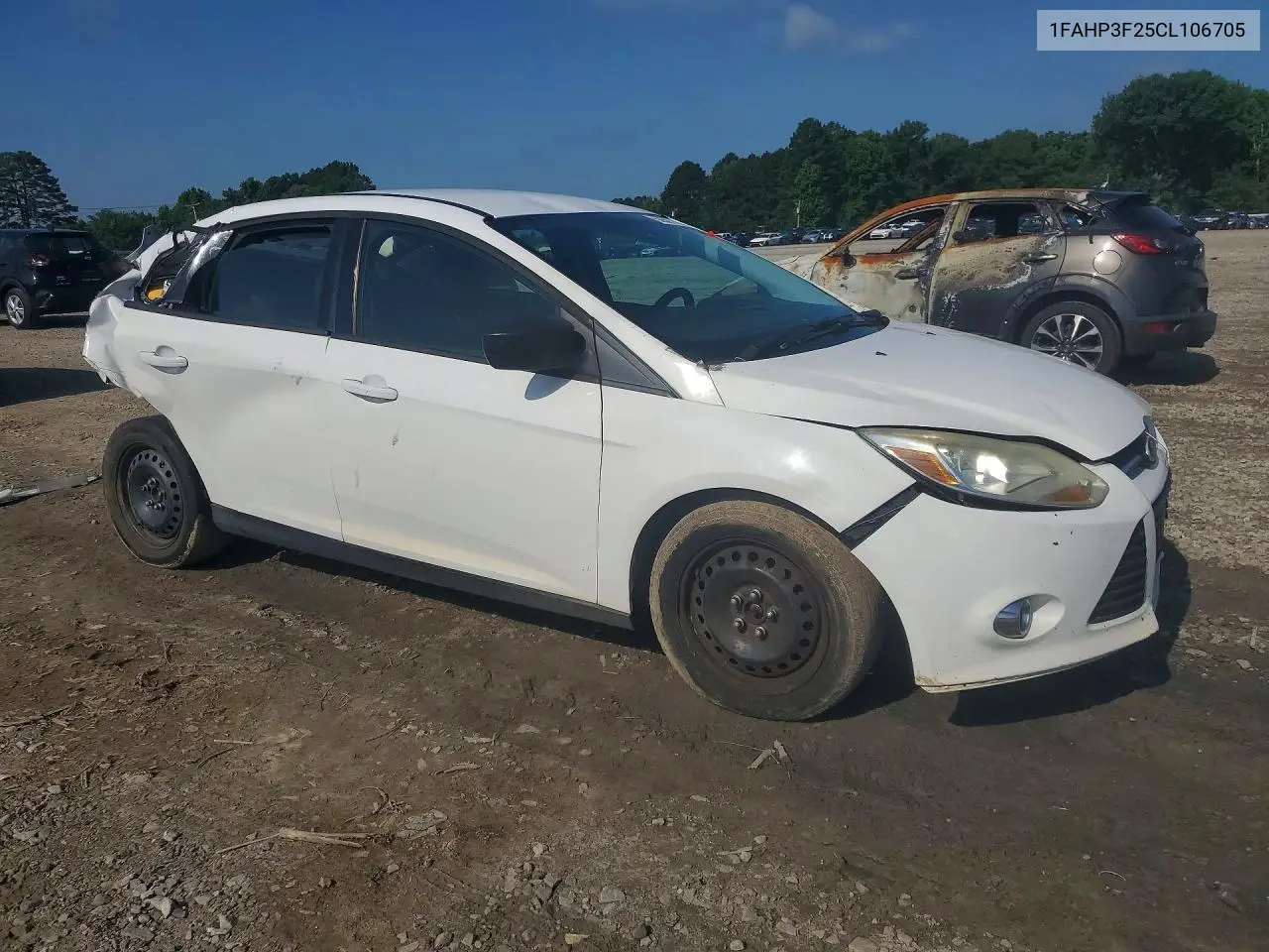 2012 Ford Focus Se VIN: 1FAHP3F25CL106705 Lot: 56527116