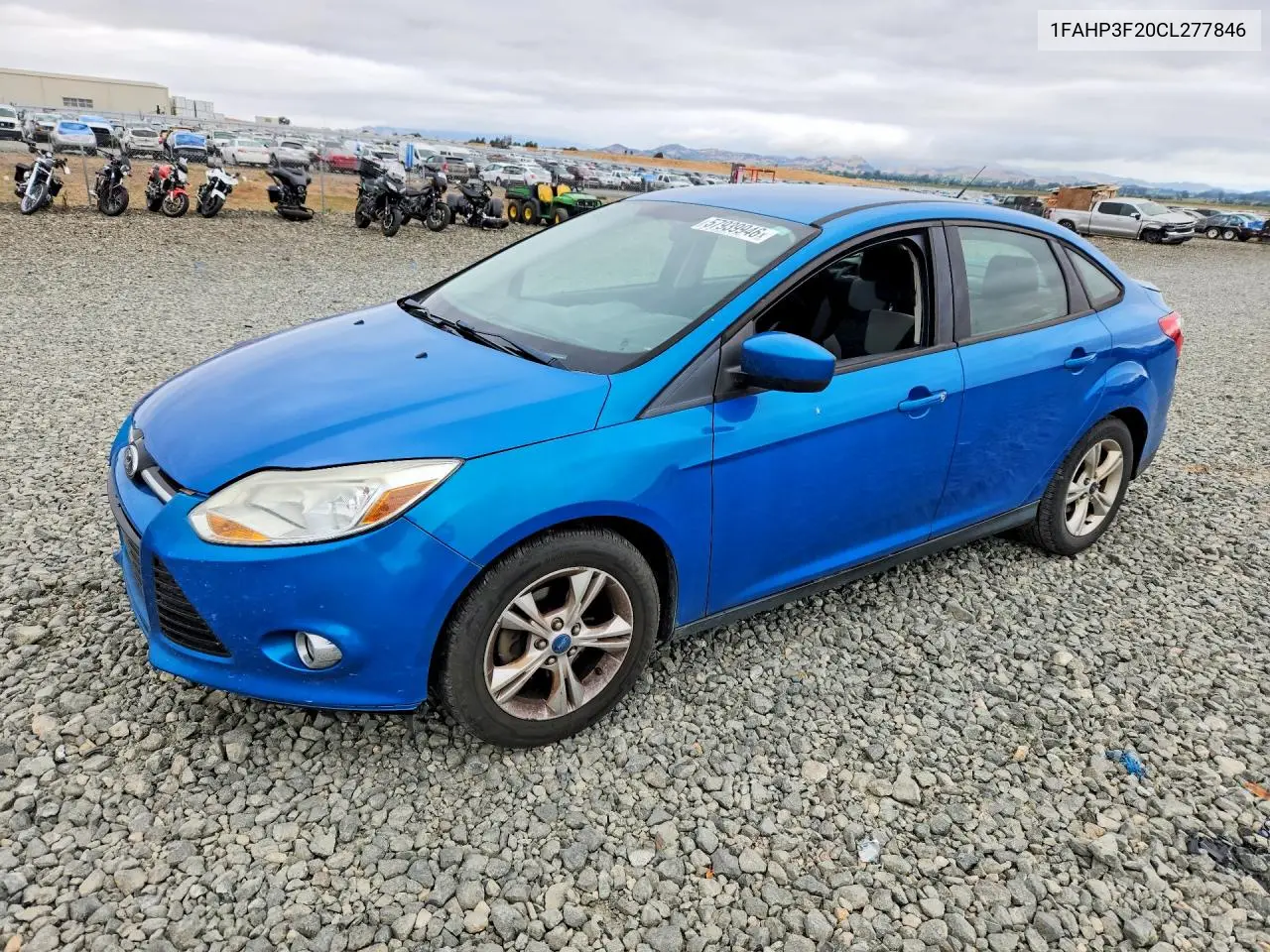 2012 Ford Focus Se VIN: 1FAHP3F20CL277846 Lot: 57939946