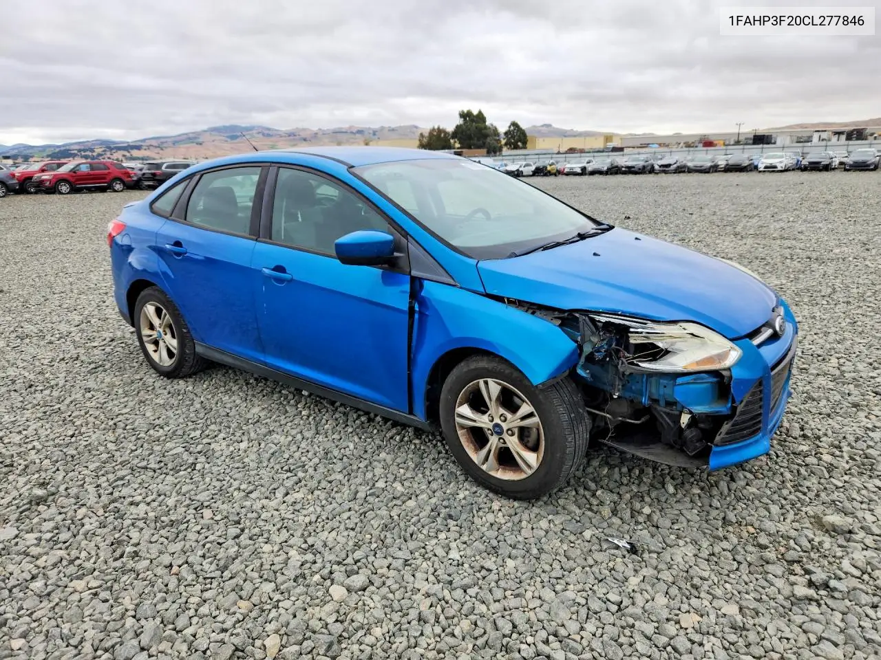 2012 Ford Focus Se VIN: 1FAHP3F20CL277846 Lot: 57939946