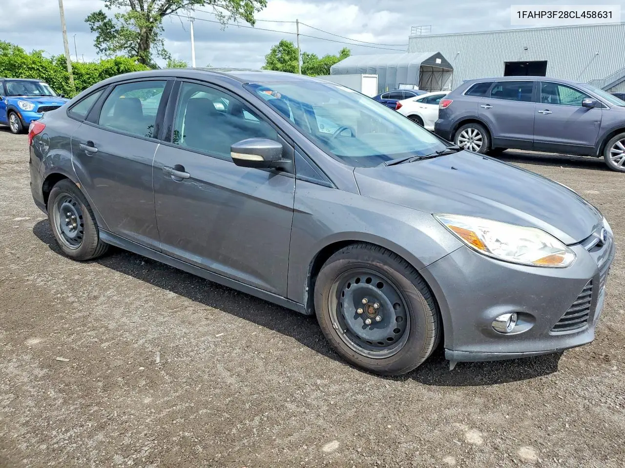 2012 Ford Focus Se VIN: 1FAHP3F28CL458631 Lot: 58005526