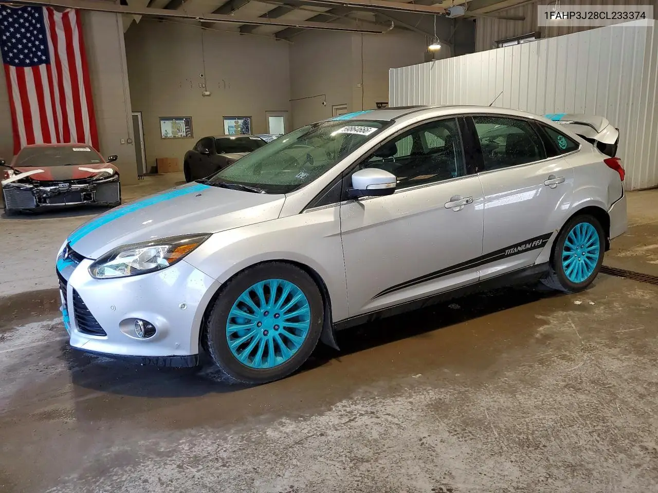 2012 Ford Focus VIN: 1FAHP3J28CL233374 Lot: 59864666