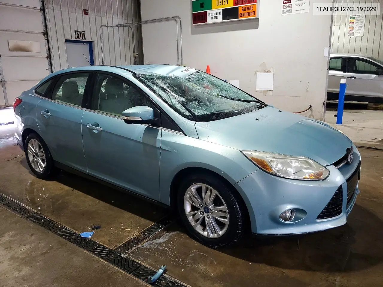 2012 Ford Focus Sel VIN: 1FAHP3H27CL192029 Lot: 60169346