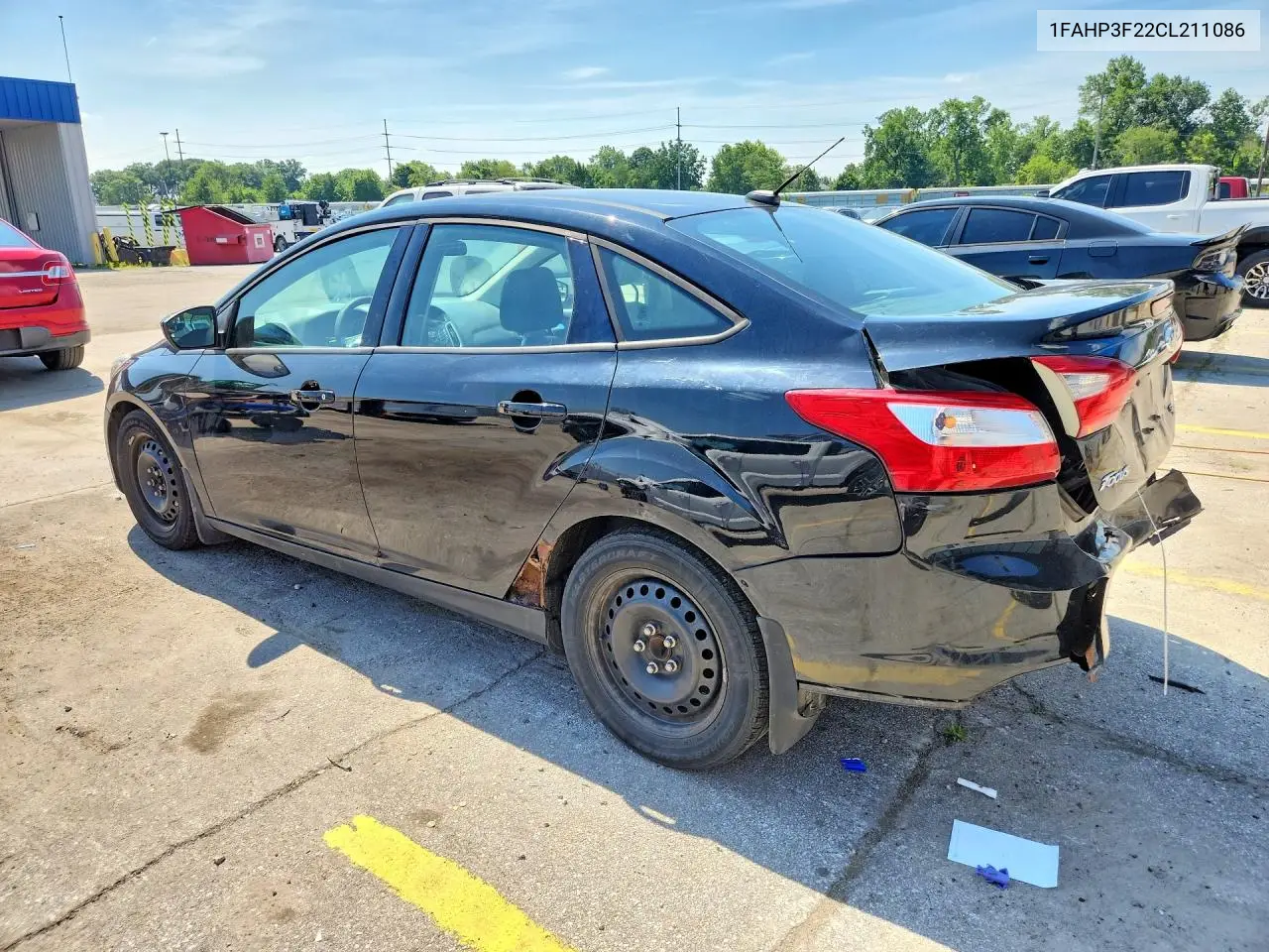 2012 Ford Focus Se VIN: 1FAHP3F22CL211086 Lot: 60439806