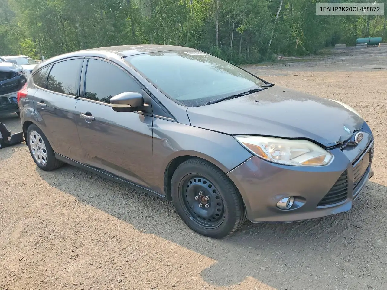 2012 Ford Focus Se VIN: 1FAHP3K20CL458872 Lot: 60599386