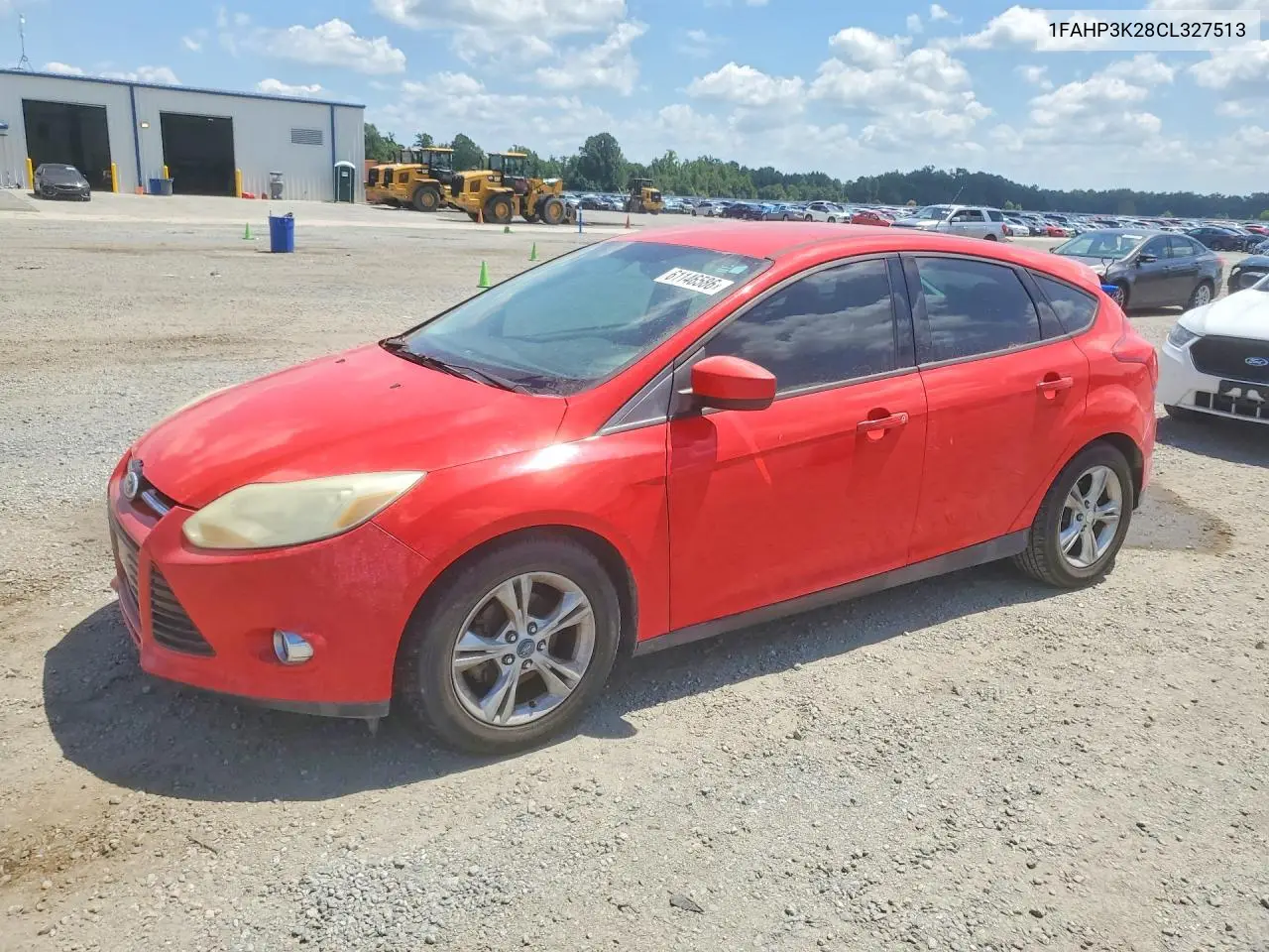 2012 Ford Focus Se VIN: 1FAHP3K28CL327513 Lot: 61146586