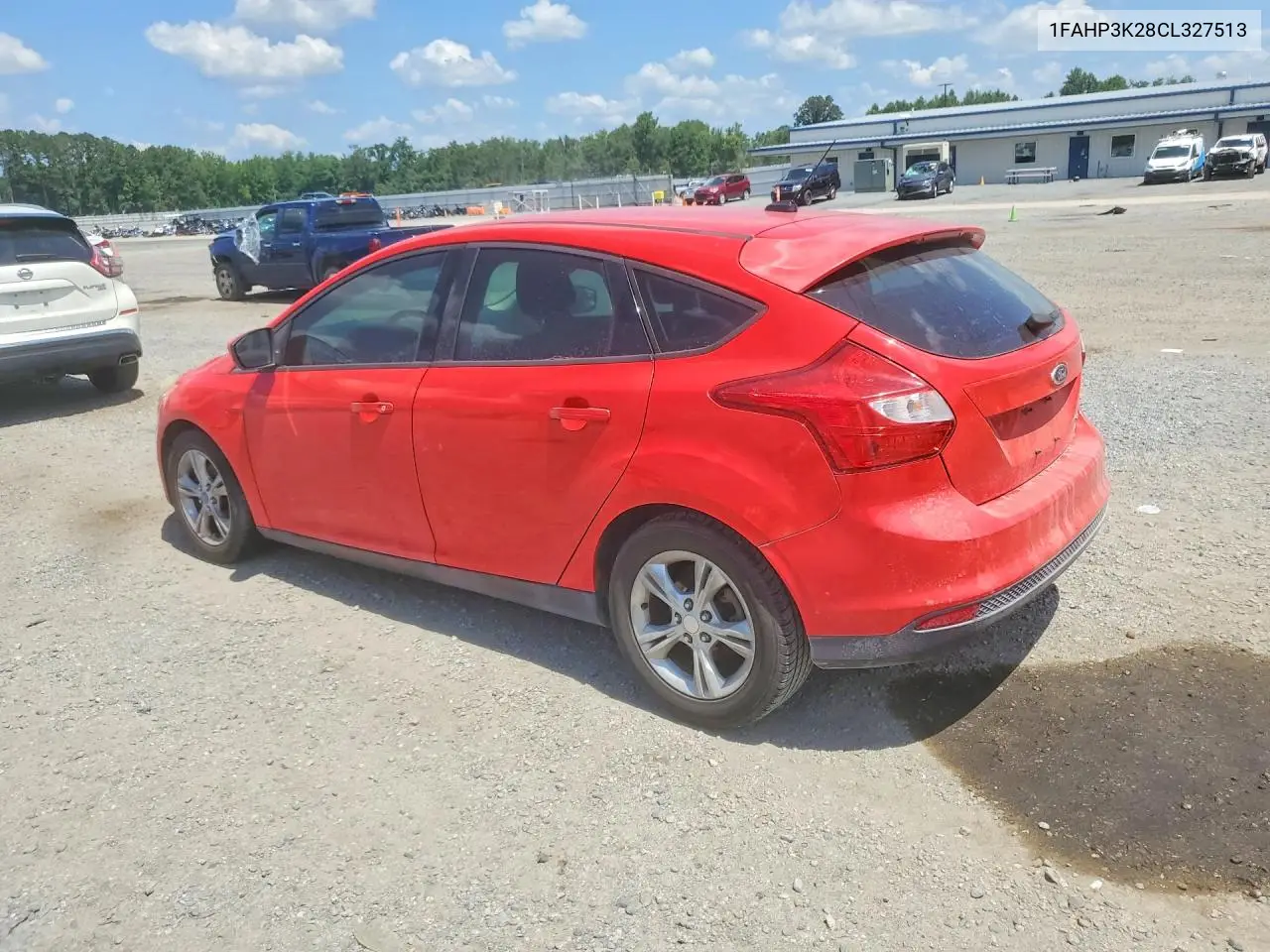 2012 Ford Focus Se VIN: 1FAHP3K28CL327513 Lot: 61146586