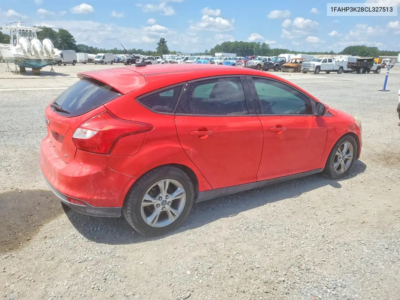 2012 Ford Focus Se VIN: 1FAHP3K28CL327513 Lot: 61146586