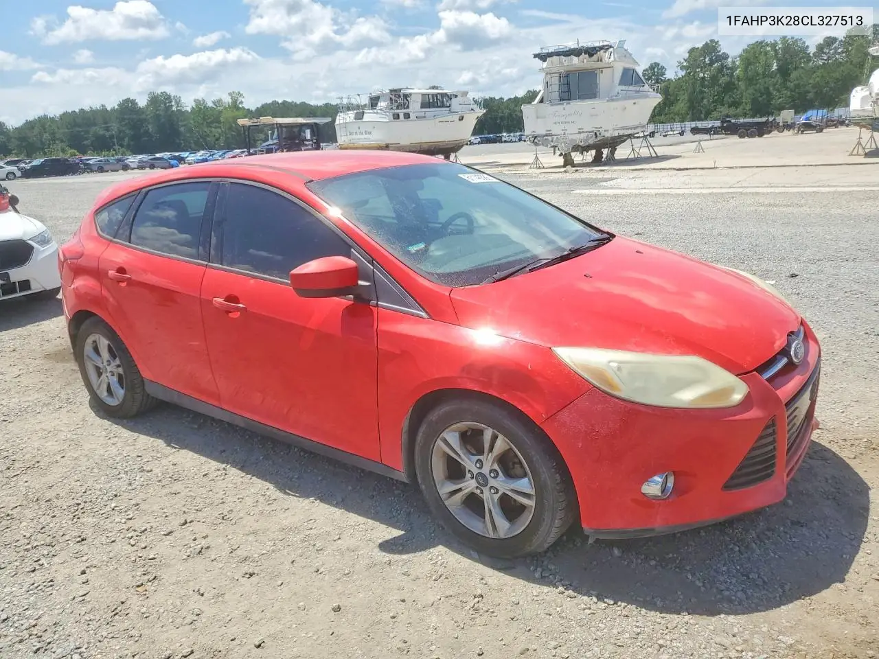 2012 Ford Focus Se VIN: 1FAHP3K28CL327513 Lot: 61146586