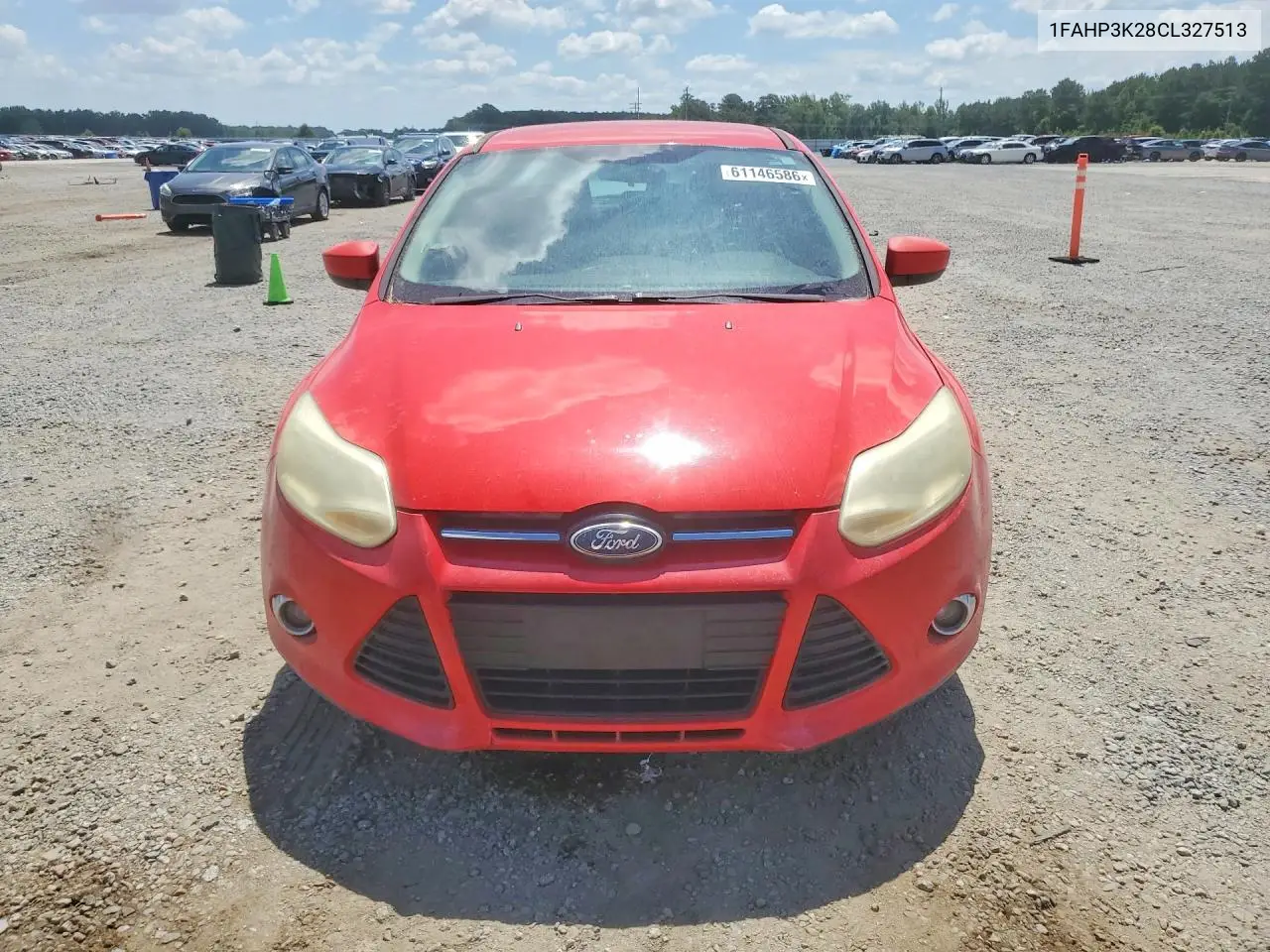 2012 Ford Focus Se VIN: 1FAHP3K28CL327513 Lot: 61146586