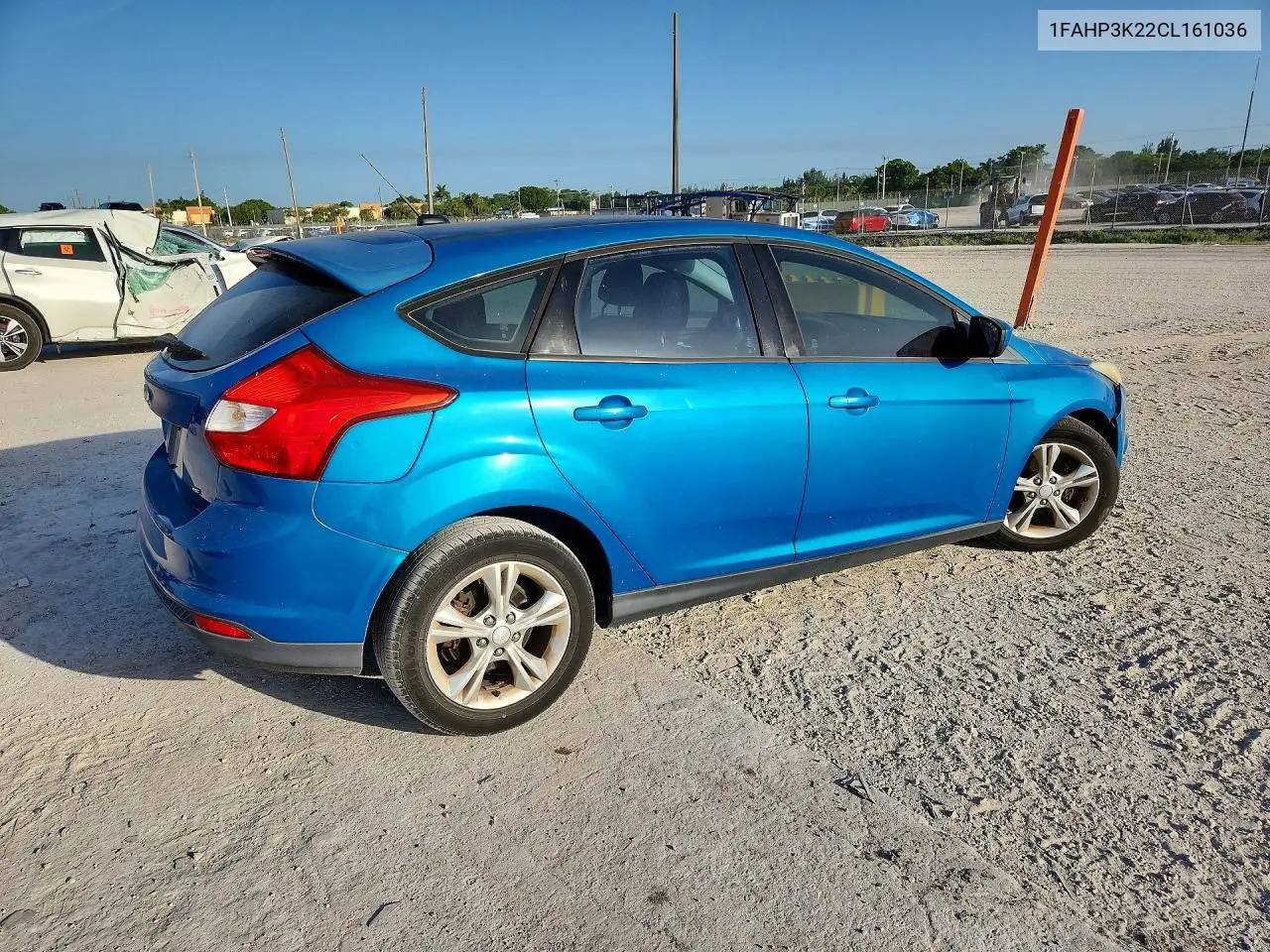 2012 Ford Focus Se VIN: 1FAHP3K22CL161036 Lot: 61341656