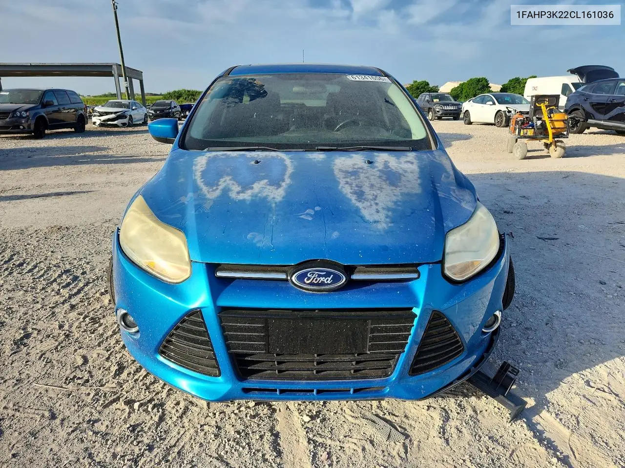 2012 Ford Focus Se VIN: 1FAHP3K22CL161036 Lot: 61341656