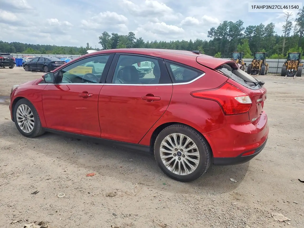 2012 Ford Focus Titanium VIN: 1FAHP3N27CL461540 Lot: 61372816