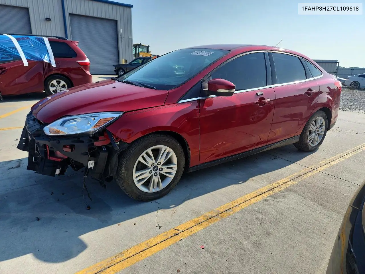 2012 Ford Focus Sel VIN: 1FAHP3H27CL109618 Lot: 61570336