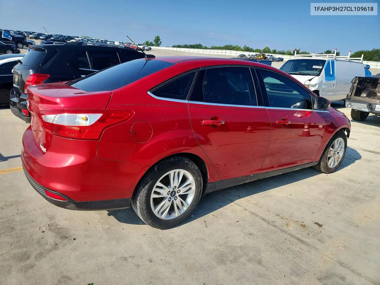 2012 Ford Focus Sel VIN: 1FAHP3H27CL109618 Lot: 61570336