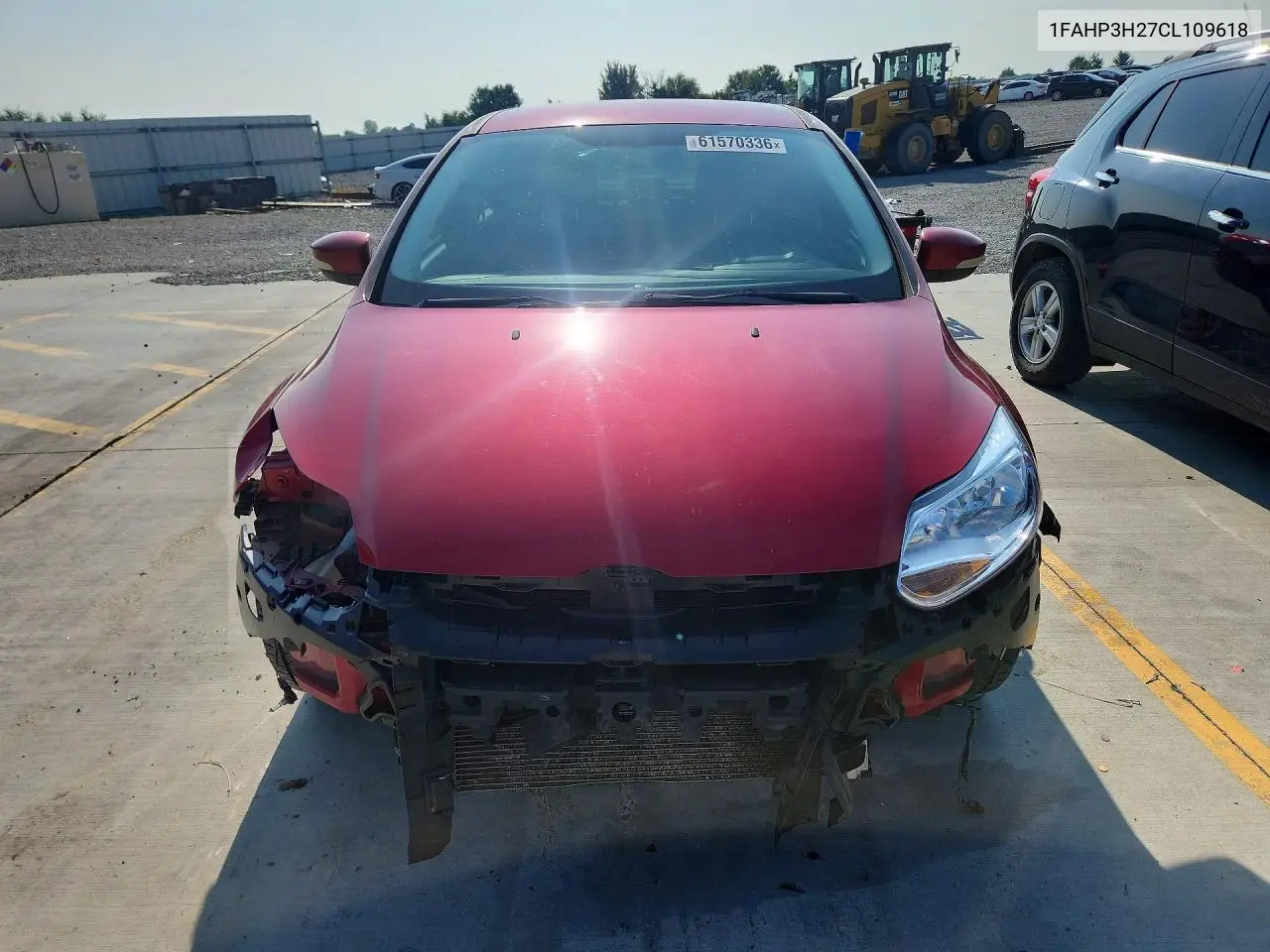 2012 Ford Focus Sel VIN: 1FAHP3H27CL109618 Lot: 61570336