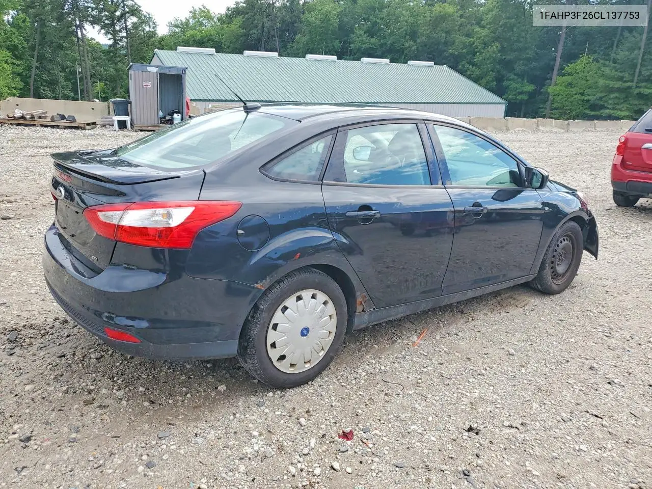 2012 Ford Focus Se VIN: 1FAHP3F26CL137753 Lot: 61580086