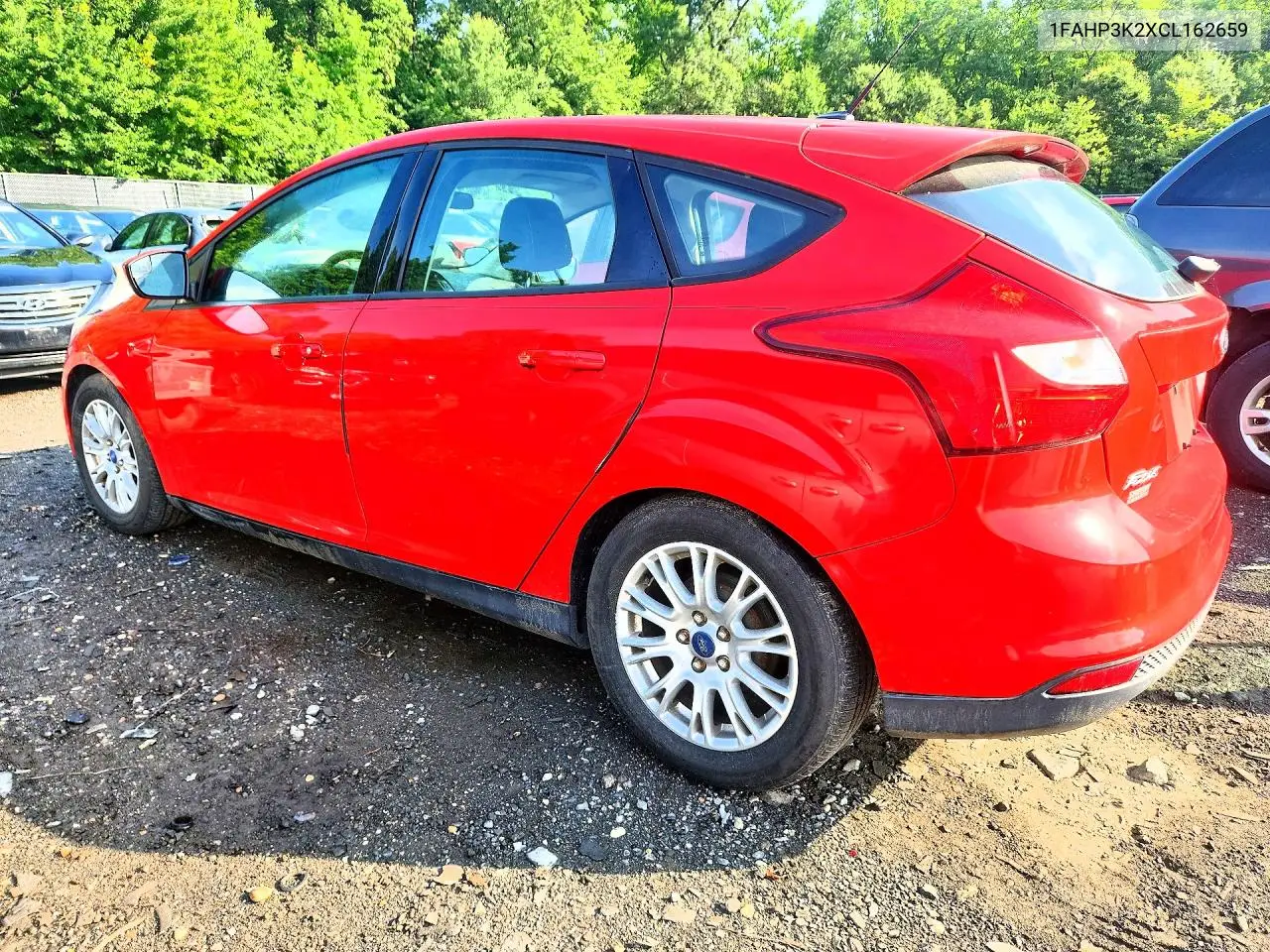 2012 Ford Focus Se VIN: 1FAHP3K2XCL162659 Lot: 61676466