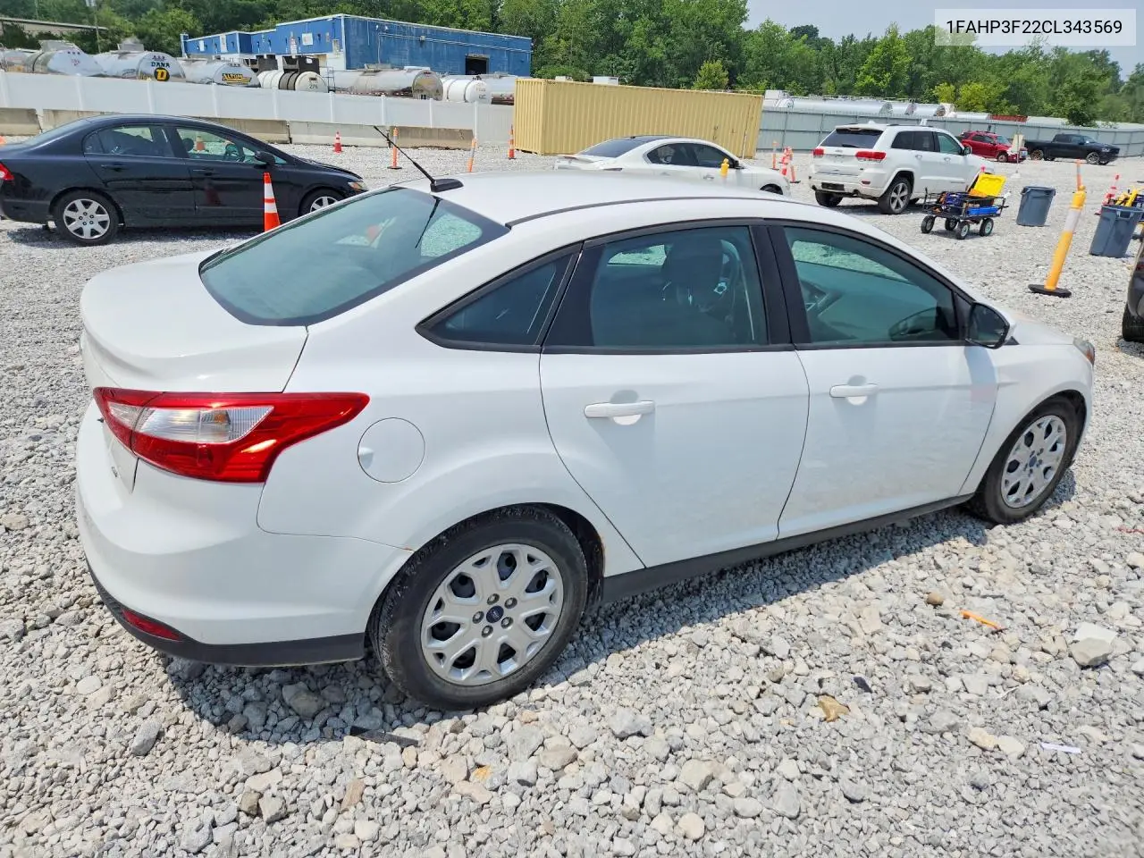 2012 Ford Focus Se VIN: 1FAHP3F22CL343569 Lot: 61711786