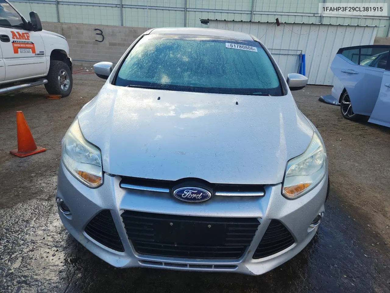 2012 Ford Focus Se VIN: 1FAHP3F29CL381915 Lot: 61780806