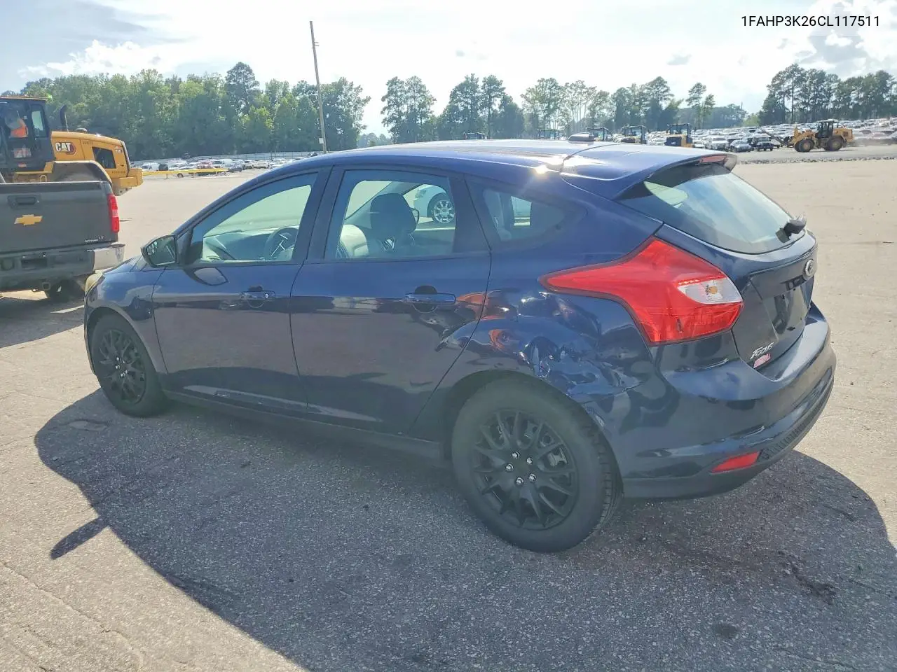 2012 Ford Focus Se VIN: 1FAHP3K26CL117511 Lot: 61974136