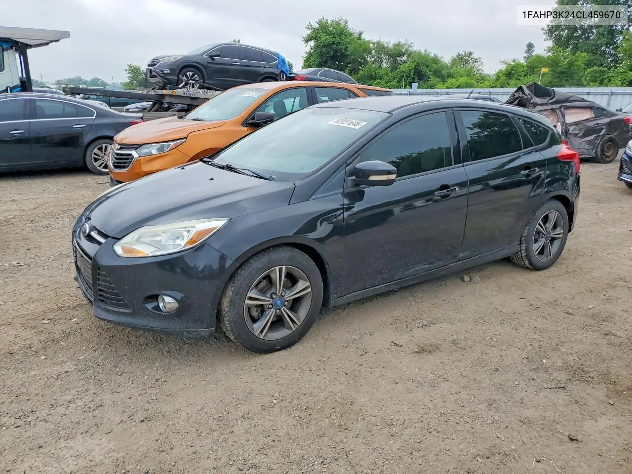2012 Ford Focus Se VIN: 1FAHP3K24CL459670 Lot: 62051646
