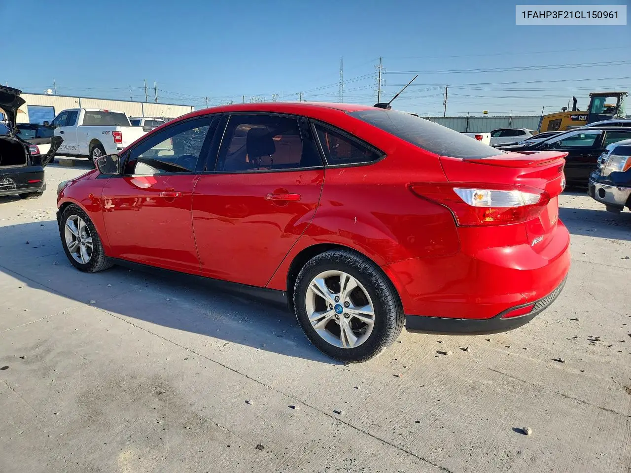 2012 Ford Focus Se VIN: 1FAHP3F21CL150961 Lot: 62061246