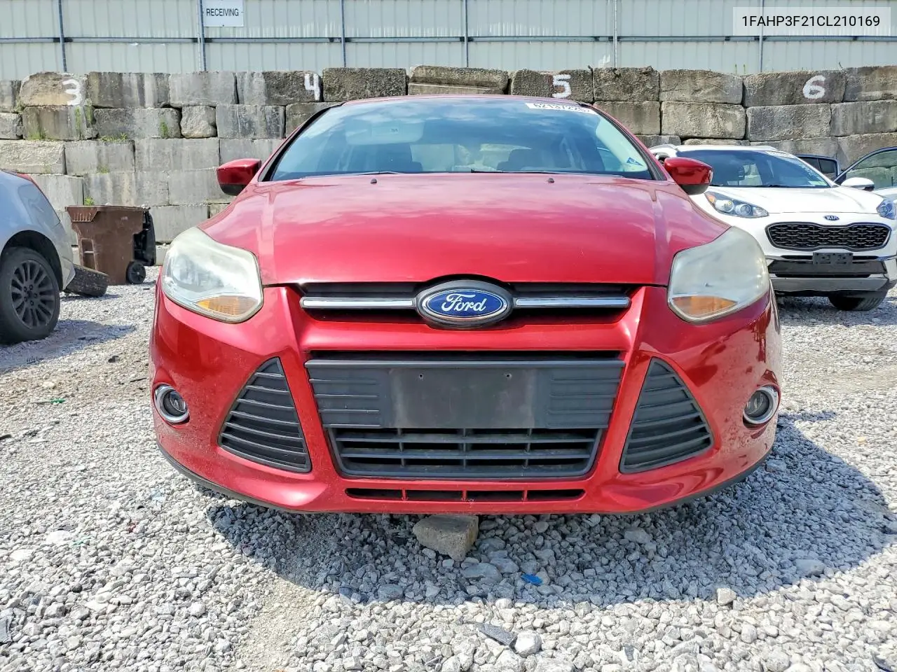 2012 Ford Focus Se VIN: 1FAHP3F21CL210169 Lot: 62137226