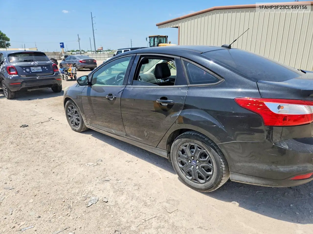 2012 Ford Focus Se VIN: 1FAHP3F23CL449156 Lot: 62213536
