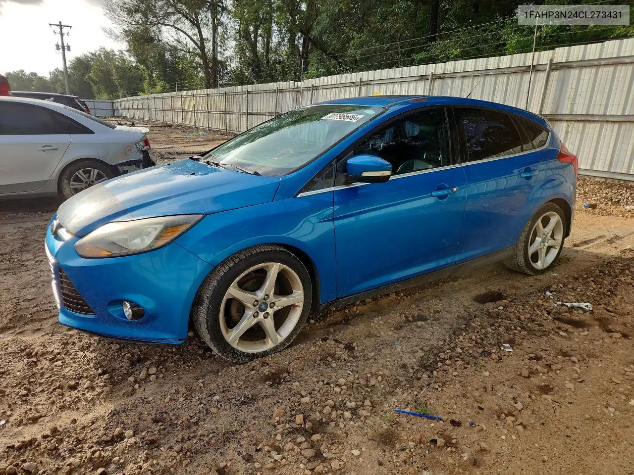 2012 Ford Focus Titanium VIN: 1FAHP3N24CL273431 Lot: 62298506