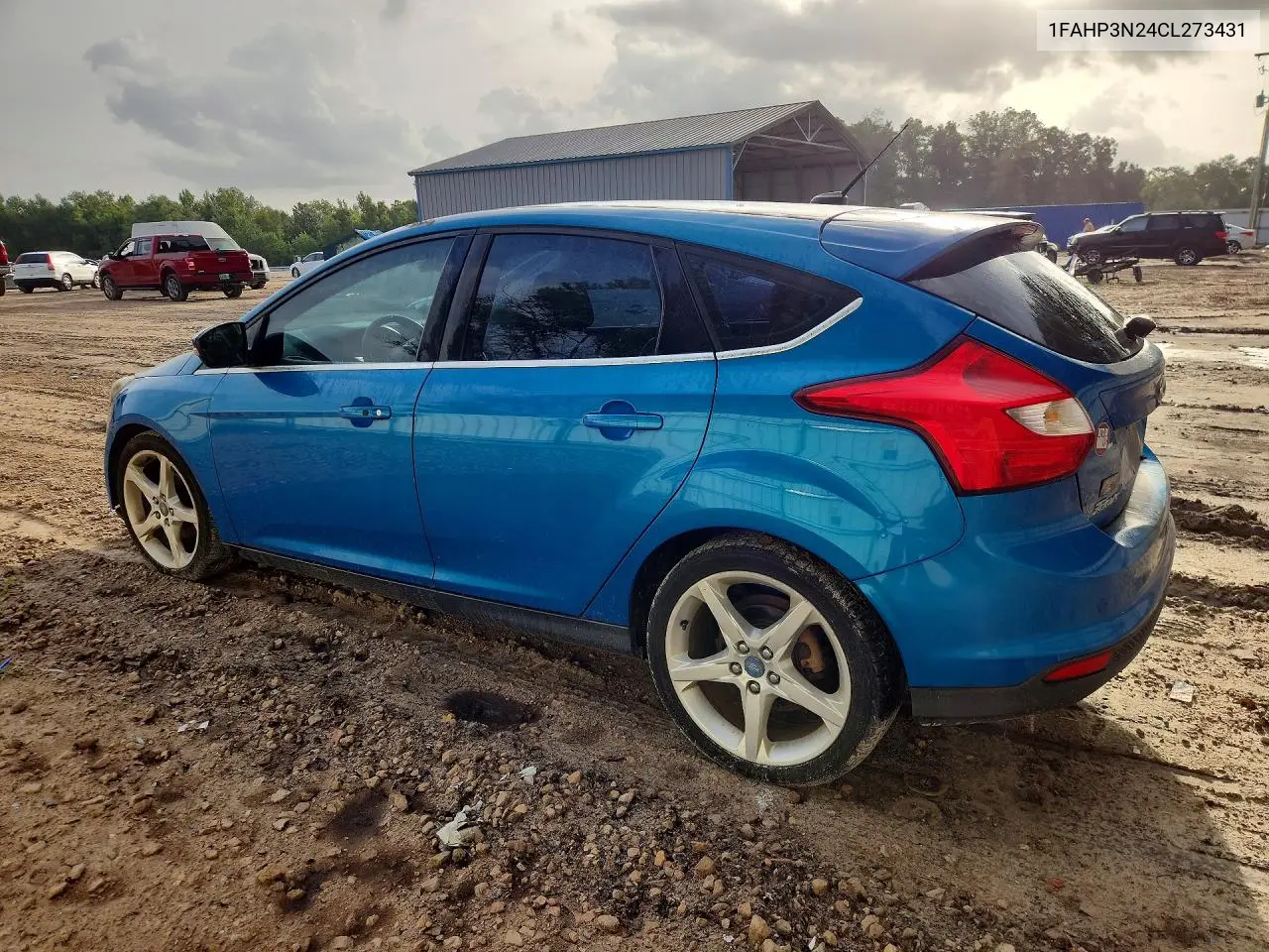 2012 Ford Focus Titanium VIN: 1FAHP3N24CL273431 Lot: 62298506