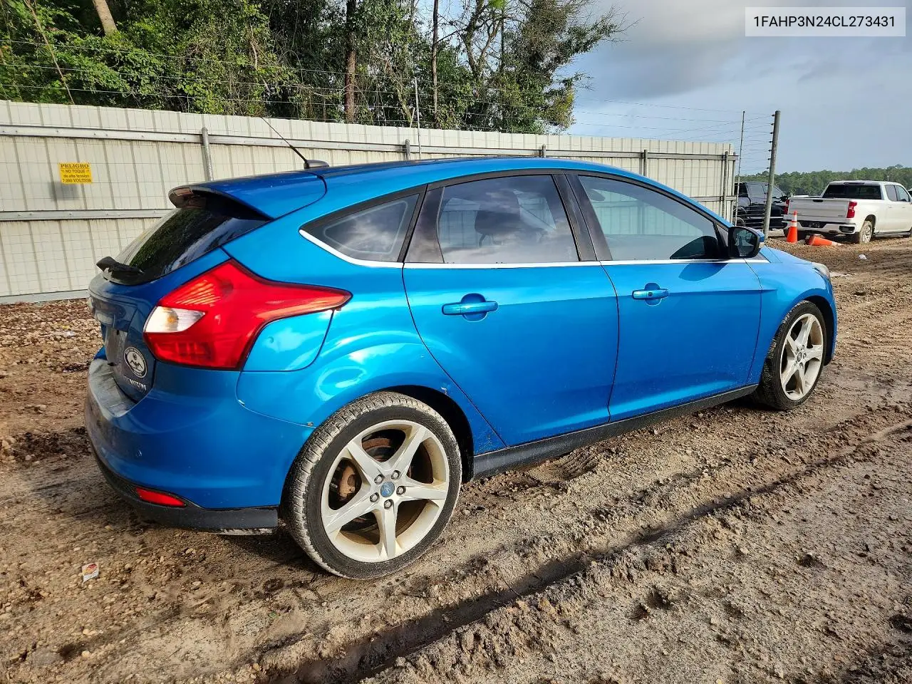 2012 Ford Focus Titanium VIN: 1FAHP3N24CL273431 Lot: 62298506