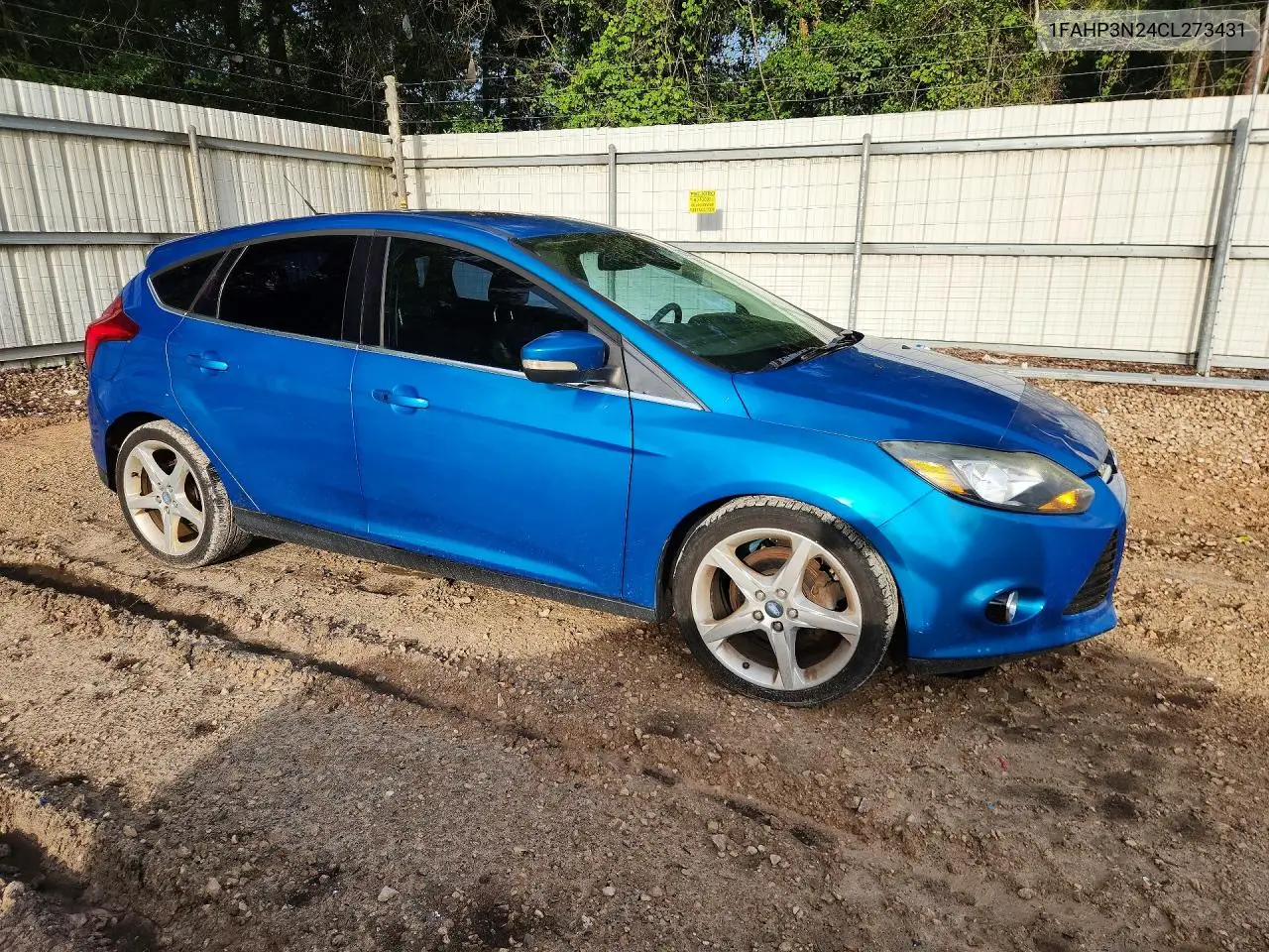 2012 Ford Focus Titanium VIN: 1FAHP3N24CL273431 Lot: 62298506