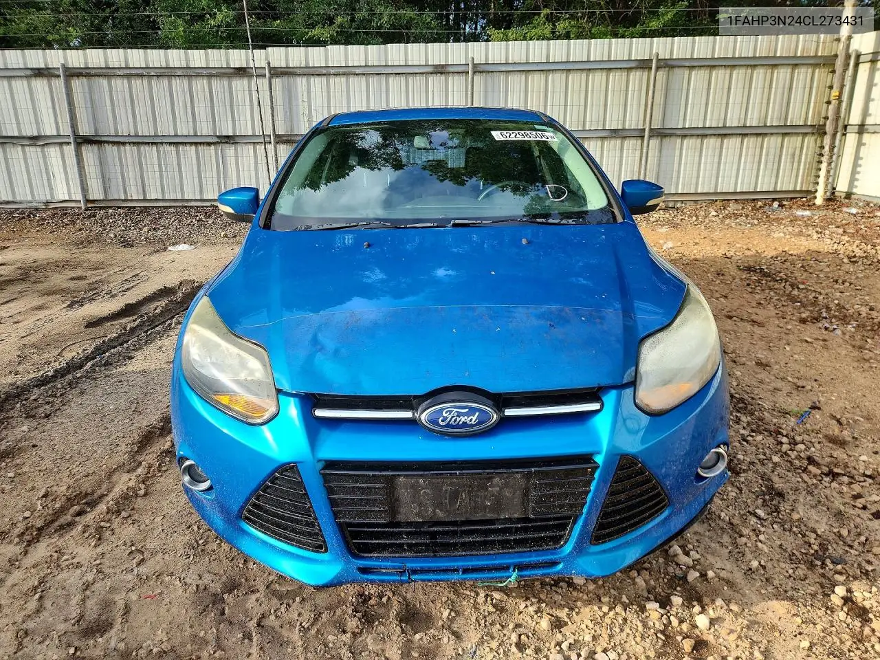 2012 Ford Focus Titanium VIN: 1FAHP3N24CL273431 Lot: 62298506