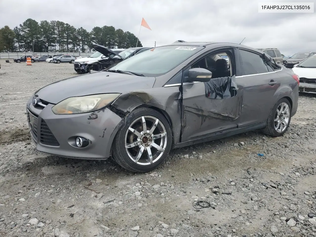 1FAHP3J27CL135016 2012 Ford Focus Titanium