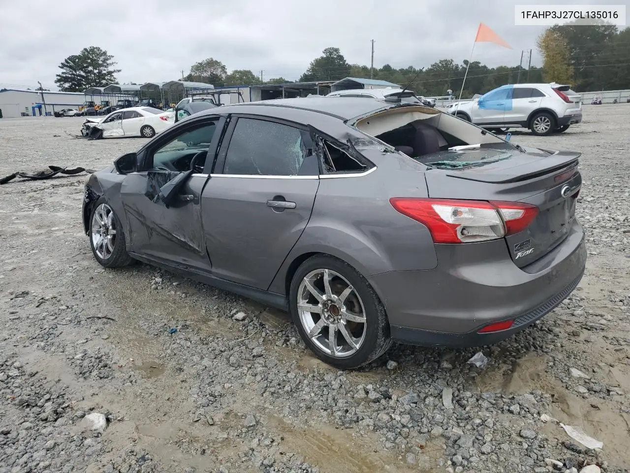 1FAHP3J27CL135016 2012 Ford Focus Titanium