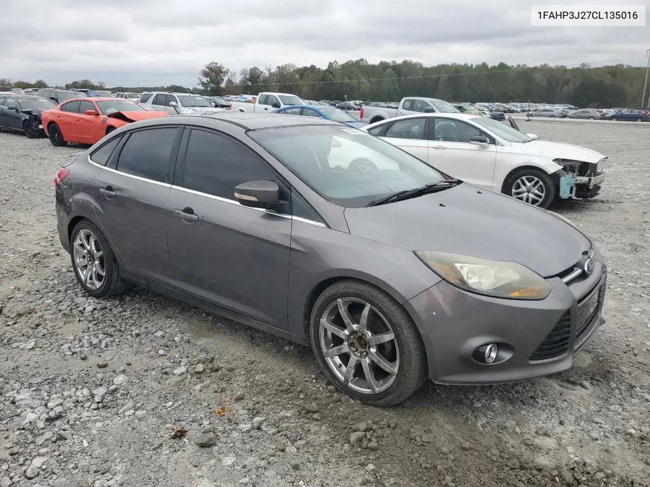 1FAHP3J27CL135016 2012 Ford Focus Titanium