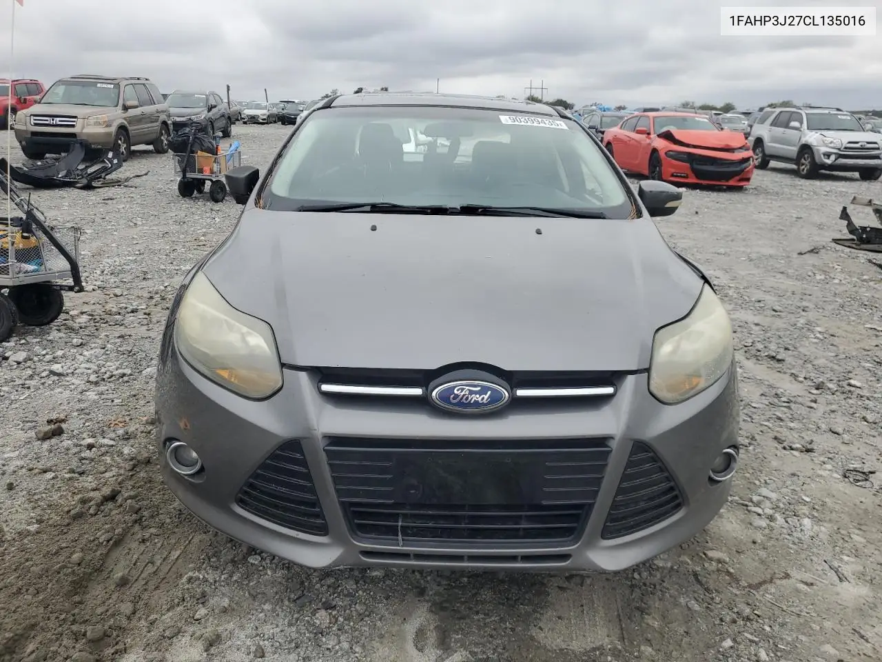 1FAHP3J27CL135016 2012 Ford Focus Titanium