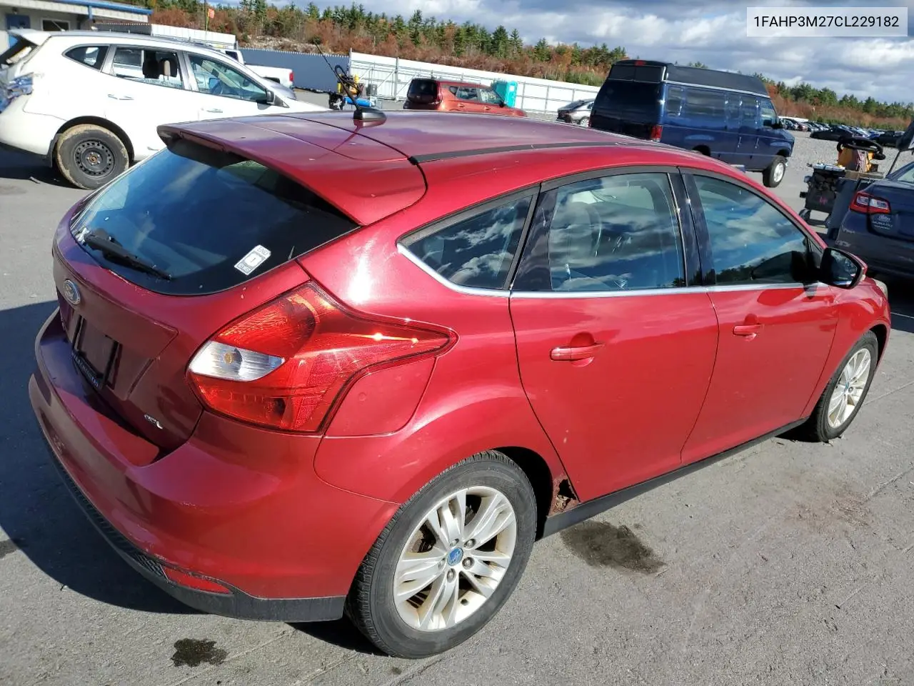 1FAHP3M27CL229182 2012 Ford Focus Sel