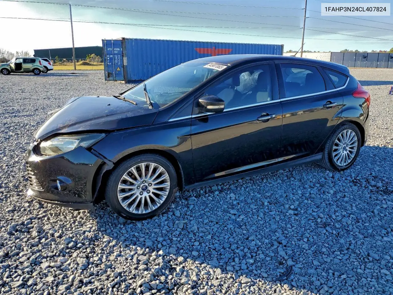 1FAHP3N24CL407824 2012 Ford Focus Titanium